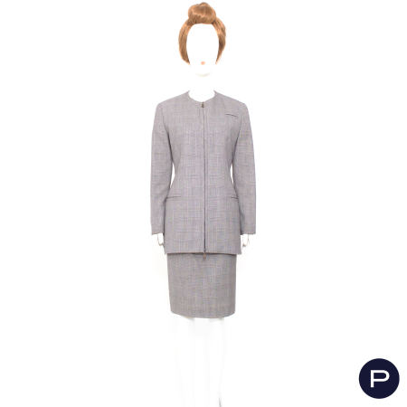 GIANFRANCO FERRÉ X BERGDORF GOODMAN - 1990'S - ENSEMBLE, VESTE, TUNIQUE, JUPE