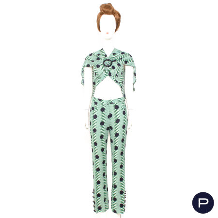 PACO RABANNE X JULIEN DOSSENA - PRINTEMPS-ÉTÉ 2022 - ENSEMBLE, HAUT, PANTALON