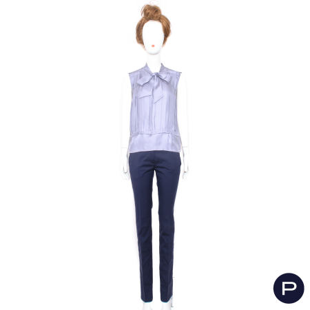 LOUIS VUITTON, MAISON MARTIN MARGIELA - DONT, CIRCA 2011 - CHEMISIER, PANTALON