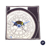 LOUIS VUITTON X GAE AULENTI - 1988 - CARRÉ