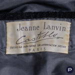 LANVIN CASTILLO X SUR AUTORISATION SPÉCIALE MARIA CARINE - CIRCA 1960 - ROBE