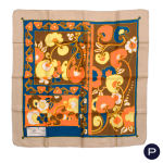 JEAN PATOU, MAGGY ROUFF - CARRÉ, ÉCHARPE