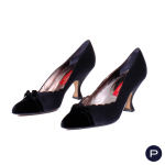 ANDREA PFISTER COUTURE - 1990'S - PAIRE D'ESCARPINS