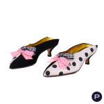 ANDREA PFISTER COUTURE - PAIRE DE MULES