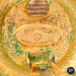 CHANEL - 1980'S- BOUCLES D'OREILLES