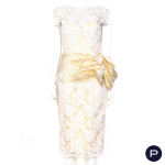 VICKY TIEL X BERGDORF GOODMAN - 1980'S - ROBE