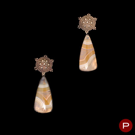 STEPHEN DWECK - CIRCA 2020- PAIRE DE BOUCLES D'OREILLES