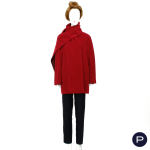 GIANFRANCO FERRÉ - 1990'S - MANTEAU, ÉTOLE