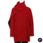 GIANFRANCO FERRÉ - 1990'S - MANTEAU, ÉTOLE