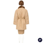 GIANFRANCO FERRÉ - 1990'S - ENSEMBLE, MANTEAU, JUPE