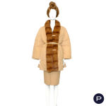 GIANFRANCO FERRÉ - 1990'S - ENSEMBLE, MANTEAU, JUPE