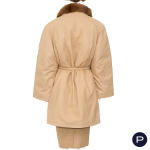 GIANFRANCO FERRÉ - 1990'S - ENSEMBLE, MANTEAU, JUPE