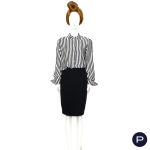 GIANFRANCO FERRÉ - 1990'S - BODY, JUPE