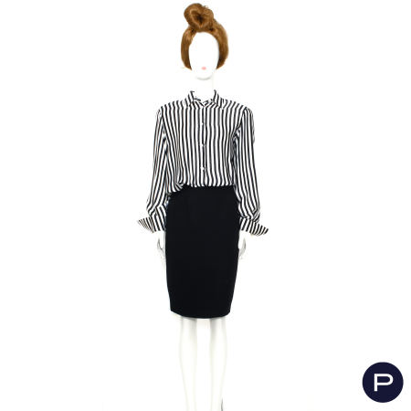 GIANFRANCO FERRÉ - 1990'S - BODY, JUPE