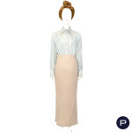 GIANFRANCO FERRÉ - CIRCA 2000 - VESTE, CHEMISIER, JUPE