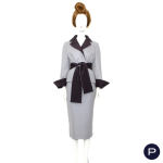 GIANFRANCO FERRÉ - CIRCA 2000 - ENSEMBLE, VESTE, JUPE, ÉTOLE