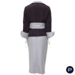 GIANFRANCO FERRÉ - CIRCA 2000 - ENSEMBLE, VESTE, JUPE, ÉTOLE