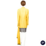 GIANFRANCO FERRÉ - 1990'S - ENSEMBLE, VESTE, JUPE, CORSAGE, ÉTOLE