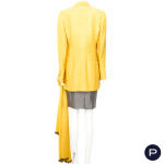 GIANFRANCO FERRÉ - 1990'S - ENSEMBLE, VESTE, JUPE, CORSAGE, ÉTOLE