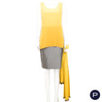 GIANFRANCO FERRÉ - 1990'S - ENSEMBLE, VESTE, JUPE, CORSAGE, ÉTOLE