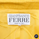 GIANFRANCO FERRÉ - 1990'S - ENSEMBLE, VESTE, JUPE, CORSAGE, ÉTOLE