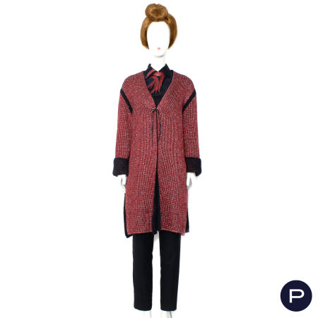 GIANFRANCO FERRÉ - CIRCA 2000 - ENSEMBLE, MANTEAU, HAUTS