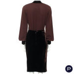 GIANFRANCO FERRÉ - 1990'S - ENSEMBLE, BODY, JUPE