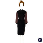 GIANFRANCO FERRÉ - 1990'S - ENSEMBLE, BODY, JUPE