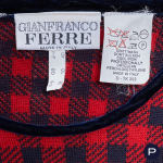 GIANFRANCO FERRÉ - 1990'S - ENSEMBLE, PULL-OVER, JUPE