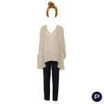 GIANFRANCO FERRÉ - PRINTEMPS-ÉTÉ 1994 - ENSEMBLE, CARDIGAN, PULL-OVER