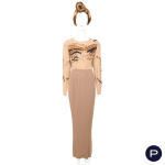 GIANFRANCO FERRÉ - PRINTEMPS-ÉTÉ 1993 - CORSAGE, JUPE