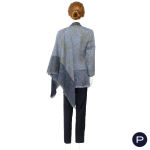 GIANFRANCO FERRÉ - 1990'S - VESTE, CHÂLE