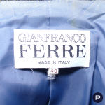GIANFRANCO FERRÉ - 1990'S - VESTE, CHÂLE