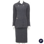 GIANFRANCO FERRÉ - 1990'S - ENSEMBLE, VESTE, JUPE