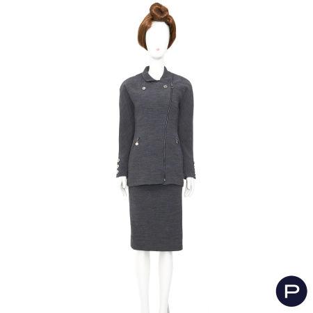 GIANFRANCO FERRÉ - 1990'S - ENSEMBLE, VESTE, JUPE