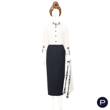 GIANFRANCO FERRÉ - AUTOMNE-HIVER 1993/94 - CHEMISIER