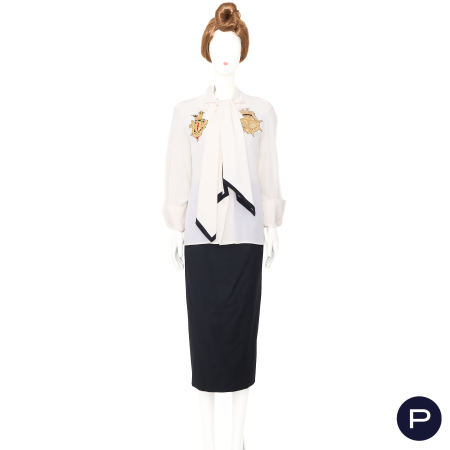 GIANFRANCO FERRÉ - AUTOMNE-HIVER 1992/93 - CHEMISIER