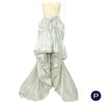 GIANFRANCO FERRÉ - CIRCA 1999 - ENSEMBLE, BRASSIÈRE, CHÂLE, MINI-JUPE, JUPE