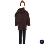 GIANFRANCO FERRÉ - 1990'S - MANTEAU, ÉTOLE