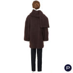 GIANFRANCO FERRÉ - 1990'S - MANTEAU, ÉTOLE