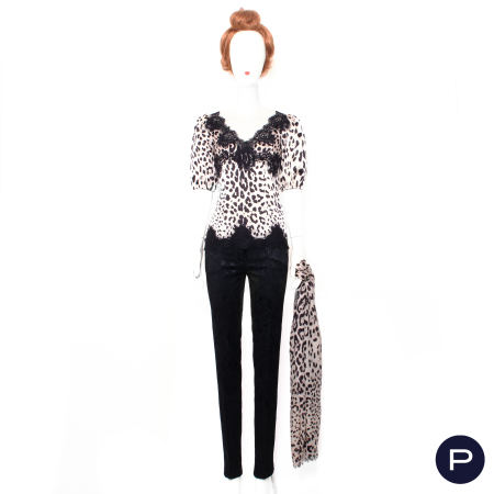 DOLCE & GABBANA - 2010/20'S - CORSAGE, ÉCHARPE