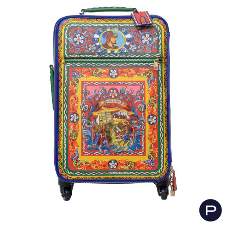 DOLCE & GABBANA - PRINTEMPS-ÉTÉ 2016 - VALISE À ROULETTES