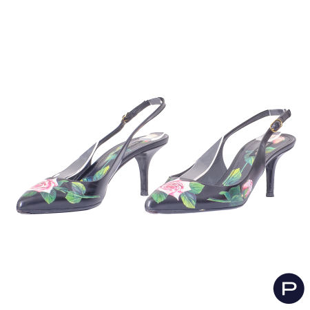 DOLCE & GABBANA - 2010/20'S - PAIRE DE SLING-BACK