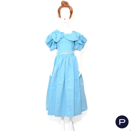 ALEXANDER MCQUEEN - CIRCA 2022, CIRCA 2021 - ENSEMBLE, CORSAGE, JUPE, HAUT