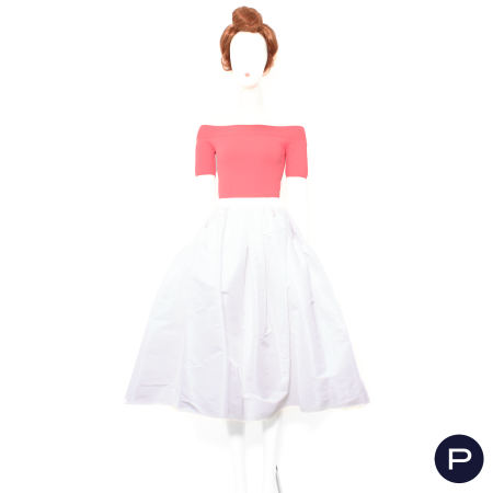 ALEXANDER MCQUEEN - CIRCA 2021 - CORSAGE, JUPE