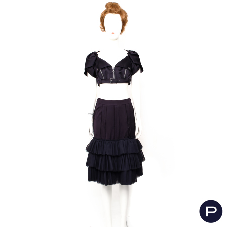 MOSCHINO COUTURE X JEREMY SCOTT - PRINTEMPS-ÉTÉ 2021 - PERFECTO, JUPE