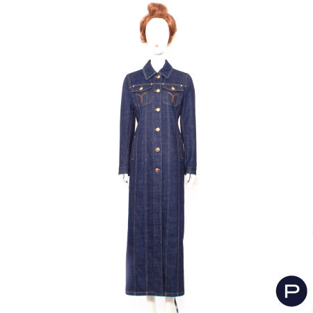 VERSACE - AUTOMNE-HIVER 2024/25 - ROBE-MANTEAU