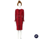 GIANFRANCO FERRÉ - 1990'S - ENSEMBLE, ROBE, ÉCHARPE