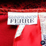 GIANFRANCO FERRÉ - 1990'S - ENSEMBLE, ROBE, ÉCHARPE