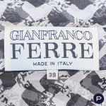 GIANFRANCO FERRÉ - 1990'S - ENSEMBLE, BLOUSE, BODY, ÉCHARPE